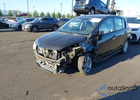 2010 Nissan Versa 1.8Sl из США, поврежденный, VIN 3N1BC1CP6AL441024